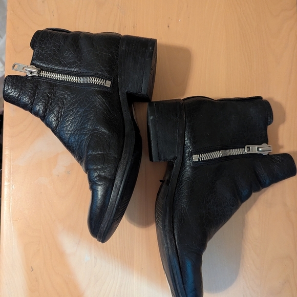 3.1 Phillip Lim Lamb Leather Ankle Boots - Picture 5 of 7